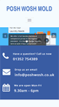 Mobile Screenshot of poshwosh.co.uk